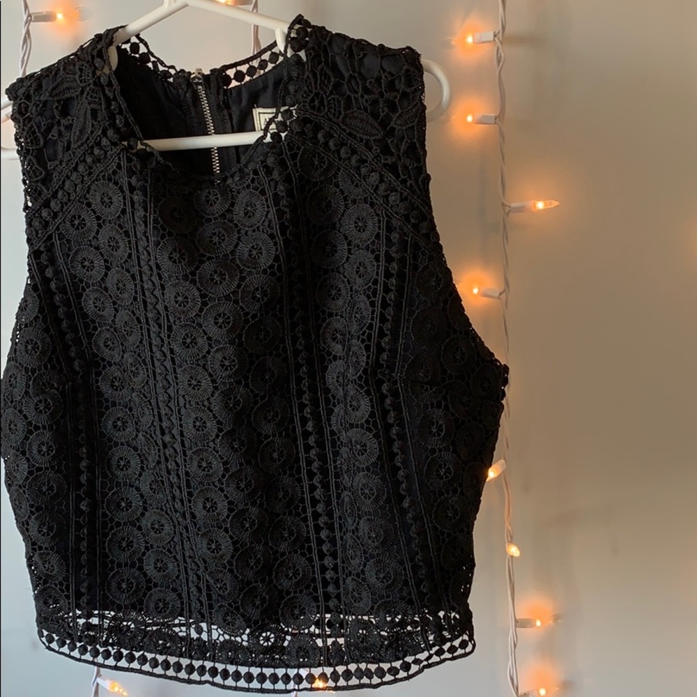 Abercrombie & Fitch Lace Crop Top